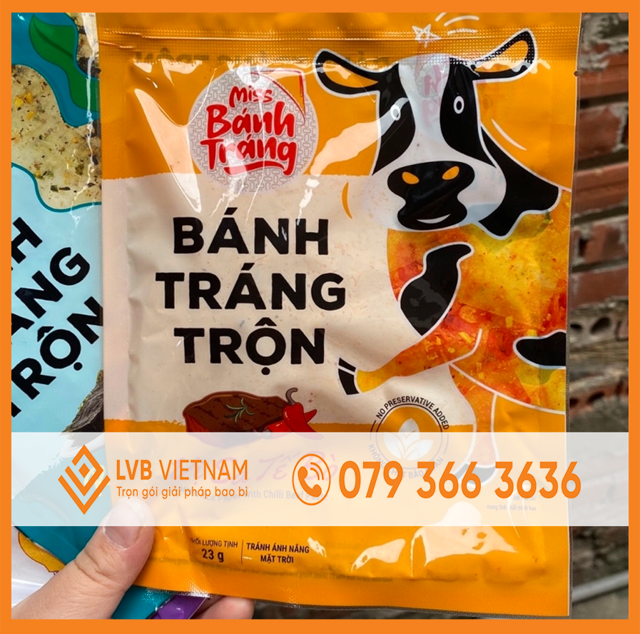 Bao bì bánh tráng trộn