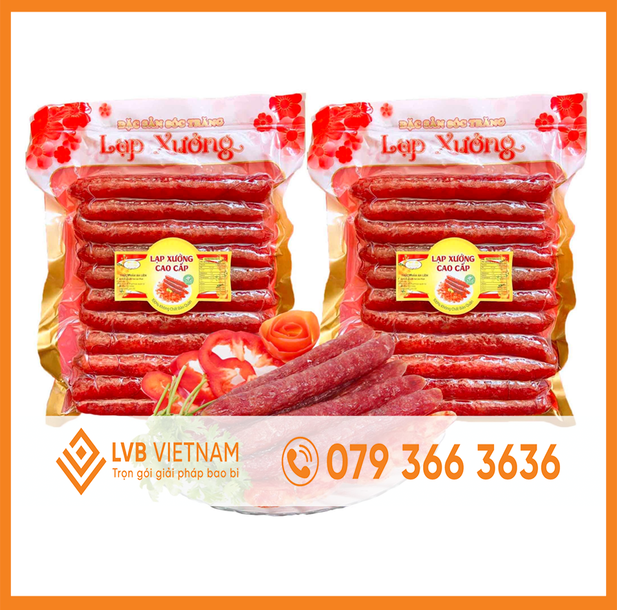 Bao bì đựng lạp xưởng