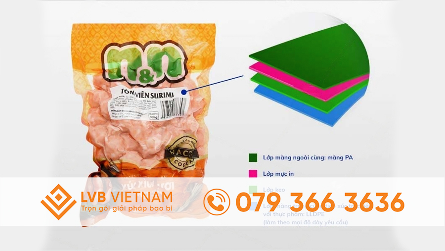 Bao Bì Đựng Tôm Viên