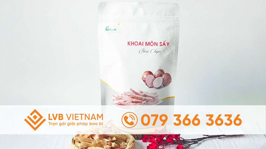 Bao Bì Khoai Môn Sấy Khô