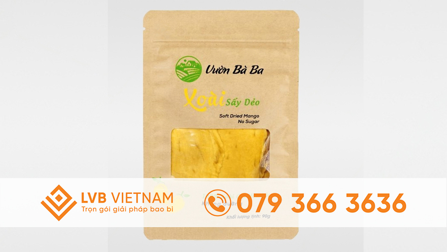 Bao Bì Xoài Sấy Dẻo