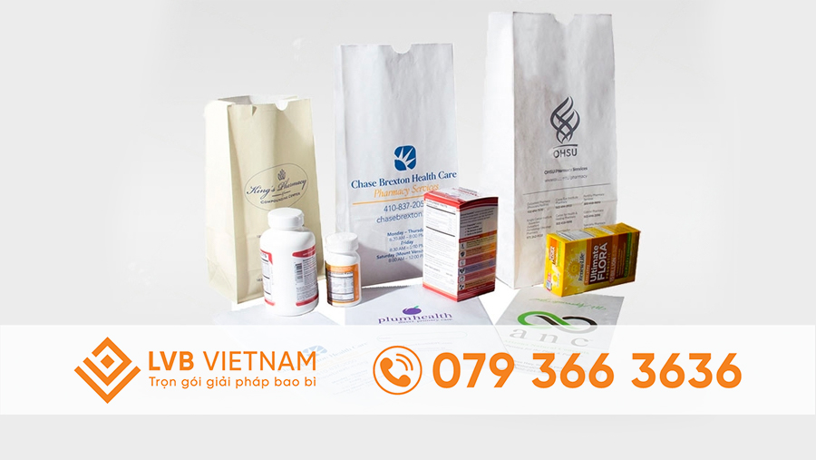 túi giấy đựng dược phẩm