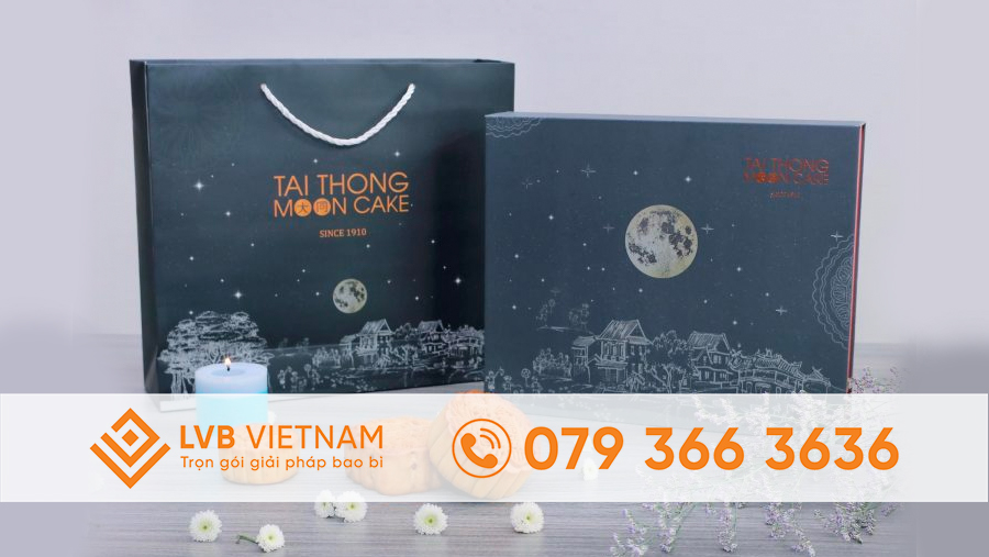 Túi giấy đựng bánh trung thu