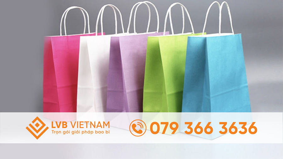 túi giấy đựng văn phòng phẩm