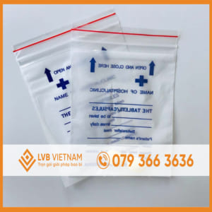 Túi zip đựng thuốc LDPE